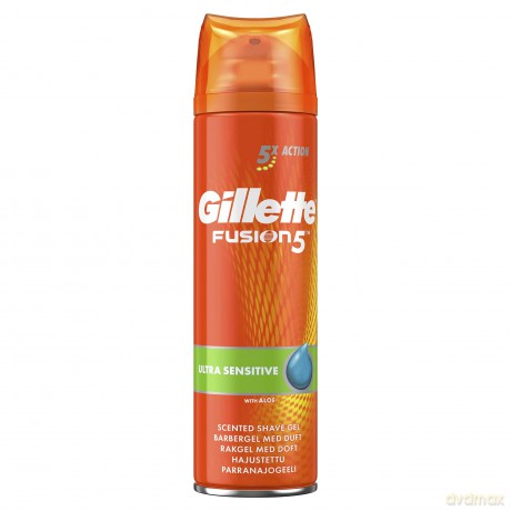Gillette Fusion5 Ultra Sensitive Shaving Gel 200ml