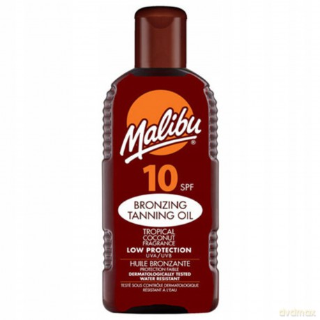 Malibu Bronzing Tanning Oil SPF10 Tropical Coconut 200ml