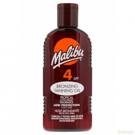 Malibu Bronzing Tanning Oil SPF4 200ml