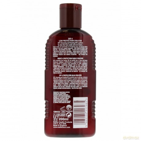 Malibu Bronzing Tanning Oil SPF4 200ml