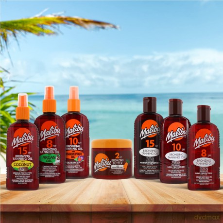 Malibu Bronzing Tanning Oil SPF4 200ml