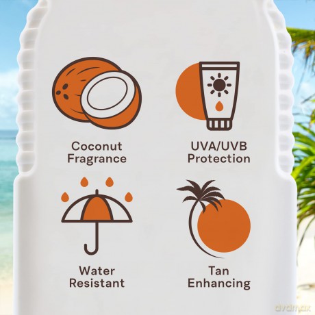 Malibu Bronzing Tanning Oil Spray Coconut SPF15 200ml