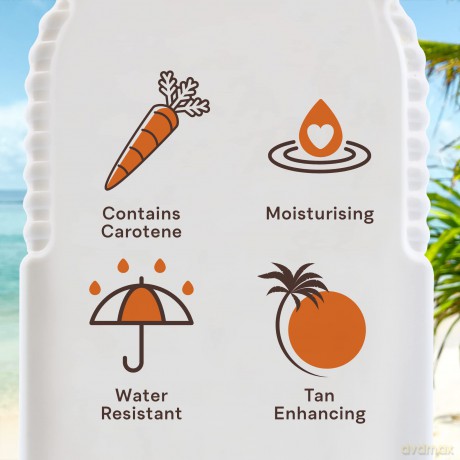 Malibu Brozing Butter With Carotene SPF15 300ml