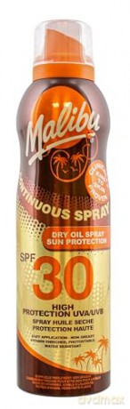 Malibu Continuous Dry Oil Sun Spray SPF30 175ml