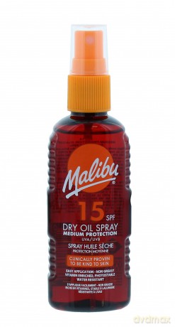 Malibu Dry Oil Sun Spray SPF15 100ml