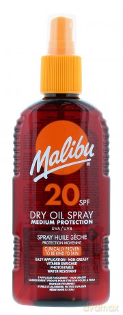 Malibu Dry Oil Sun Spray SPF20 200ml