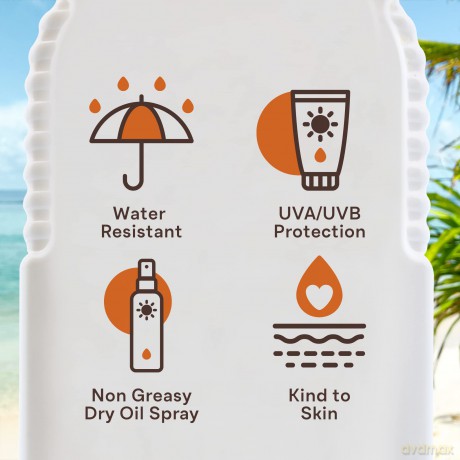 Malibu Dry Oil Sun Spray SPF20 200ml