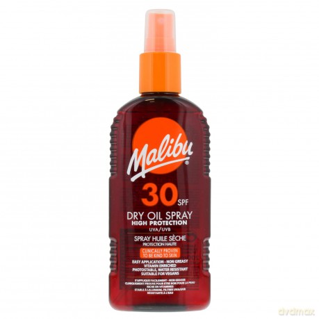 Malibu Dry Oil Sun Spray SPF30 200ml