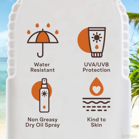 Malibu Dry Oil Sun Spray SPF30 200ml