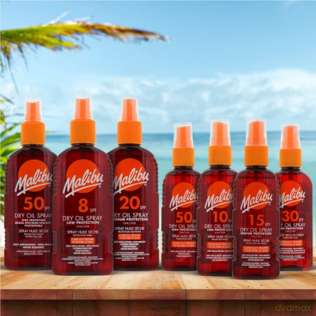Malibu Dry Oil Sun Spray SPF30 200ml