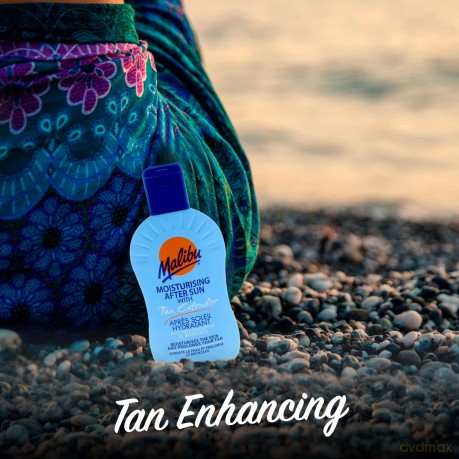 Malibu Mosturising After Sun With Tan Extender Lotion 400ml