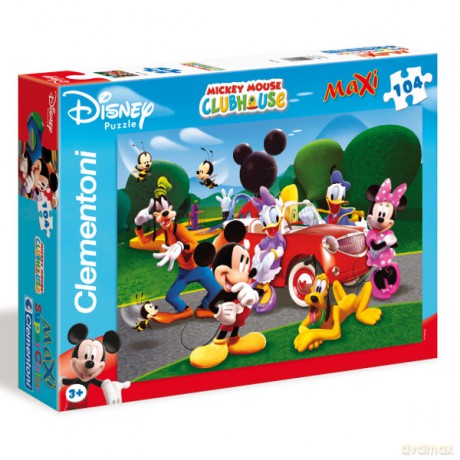 Clementoni 104el. Maxi Mickey (Myszka Miki) Disney [PUZZLE]