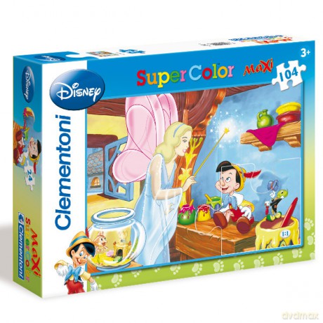 Clementoni 104el. Maxi Pinokio [PUZZLE]