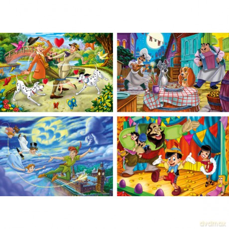 Clementoni 12+20+24+35 El. Disney [PUZZLE]