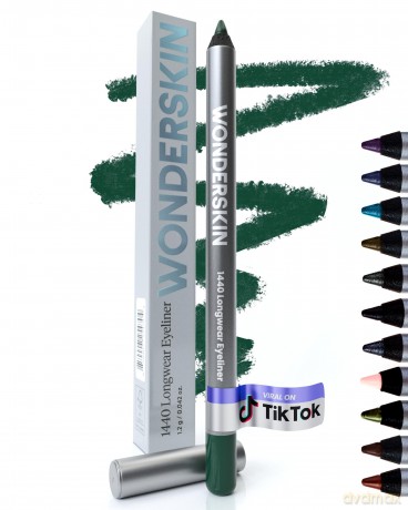 Wonderskin 1440 Longwear Eyeliner - Pine 1,2g