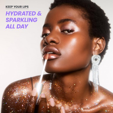 Wonderskin Blading Top Gloss - Gold Glitter