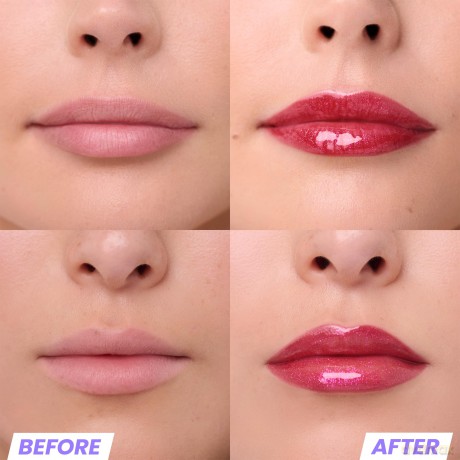 Wonderskin Blading Top Gloss - Red Glitter