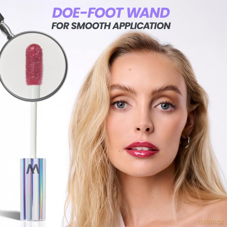 Wonderskin Blading Top Gloss - Red Glitter