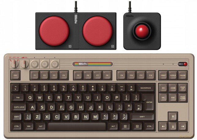8BitDo Mechanical Keyboard - C64 Ed. ISO (UK)