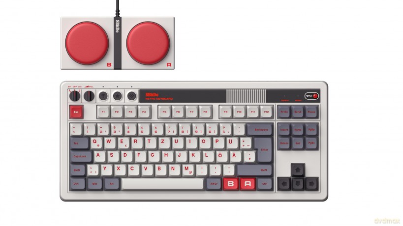 8BitDo Mechanical Keyboard - N Ed. ISO (QWERTZ)