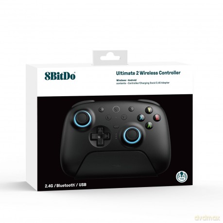 8BitDo Ultimate 2 Wireless 2.4G black
