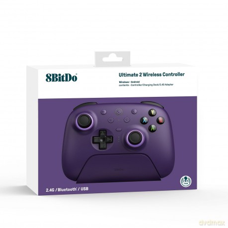 8BitDo Ultimate 2 Wireless 2.4G purple