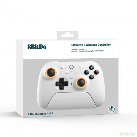8BitDo Ultimate 2 Wireless 2.4G white