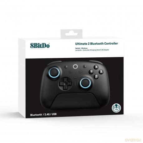 8BitDo Ultimate 2 Wireless BT black