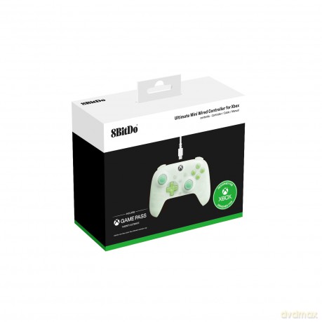 8BitDo Ultimate Mini Wired Xbox Pad clear green