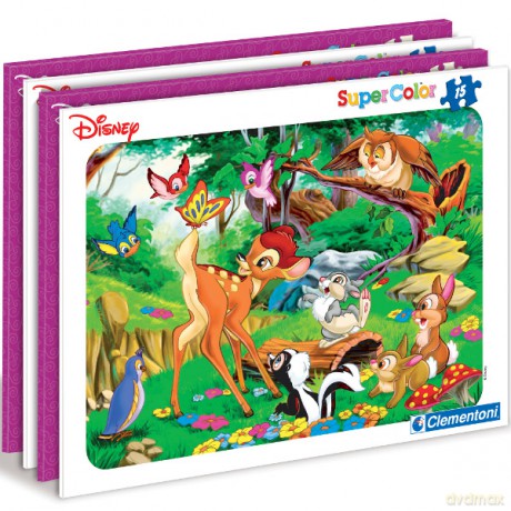 Clementoni 15 El. Ramkowe Disney [PUZZLE]