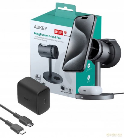 Aukey MagFusion 3-IN-1 Pro grey
