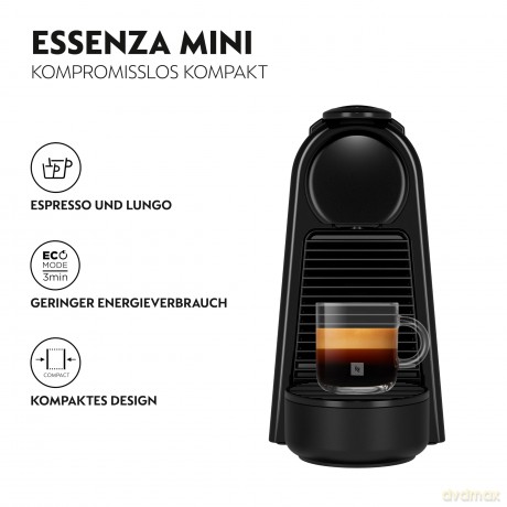 DeLonghi Nespresso Essenza Mini EN85.B Black