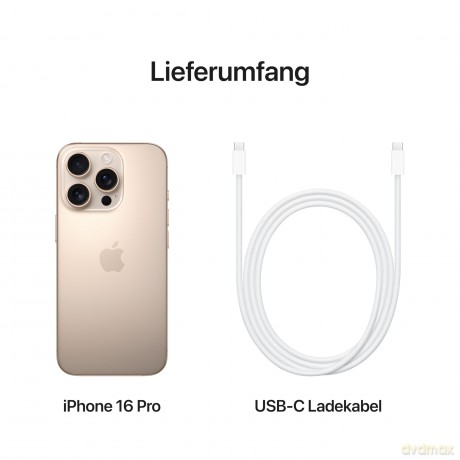 iPhone 16 Pro 128 GB desert titanium