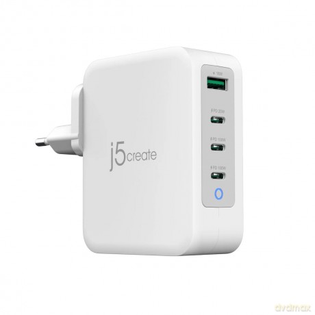 J5 130W Gan Usb-C 4-Port Charger - Eu