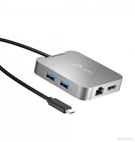 J5 4K60 Elite Usb-C Pd Multi-Port Adapter