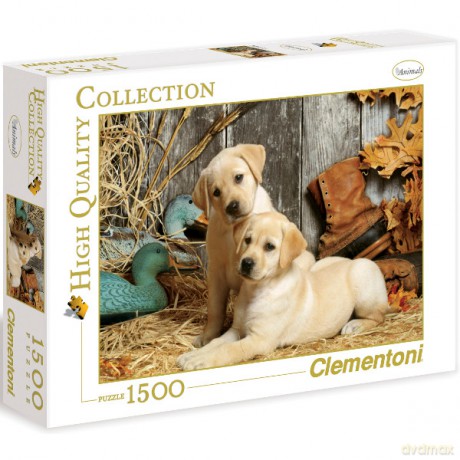 CLEMENTONI 1500 el. Psy [PUZZLE]