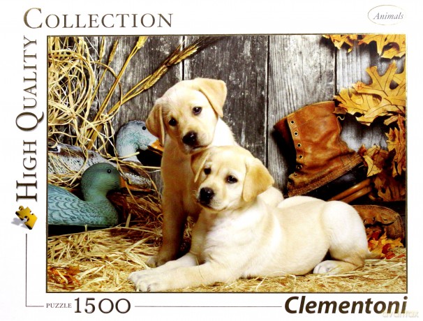 CLEMENTONI 1500 el. Psy [PUZZLE]