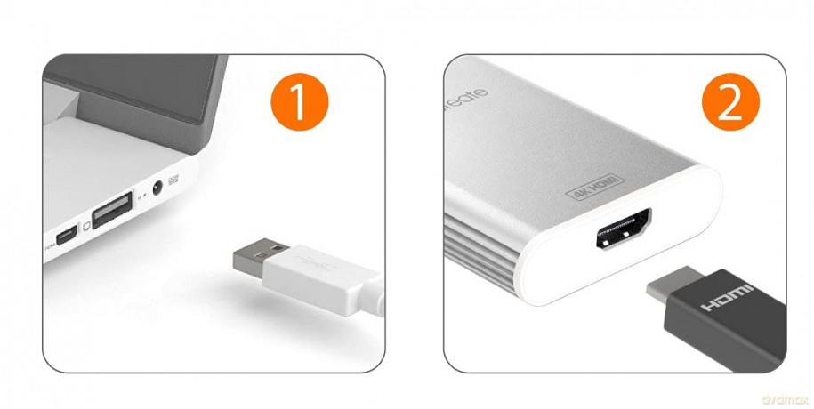 J5 Usb 3.0 To 4K Hdm Display Adapter
