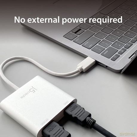 J5 Usb 3.0 To Dual Hdmi Multi-Monitor Adapter