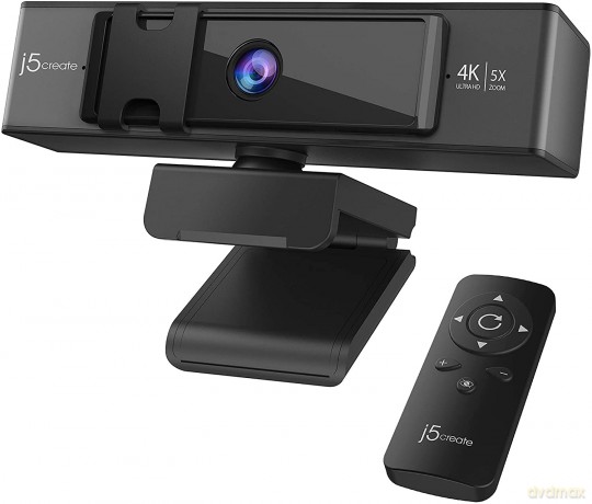 J5 Usb 4K Ultra Hd Webcam 5X Digital Zoom Rc