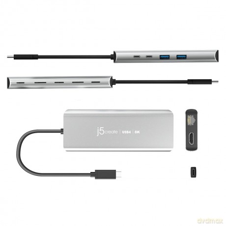 J5 Usb4 8K Multi-Port Hub