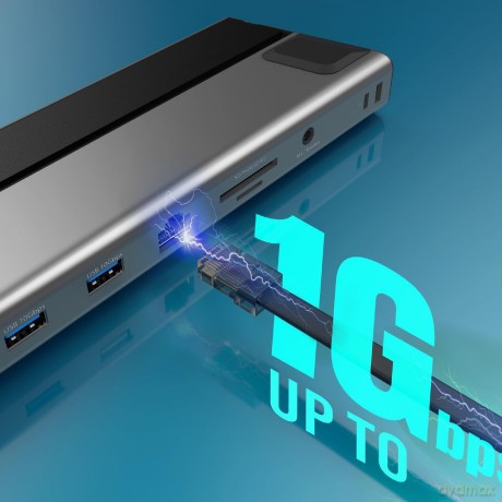 J5 Usb4 Triple 4K Display Docking Station