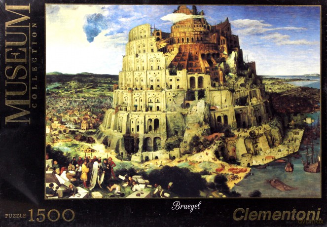 Clementoni 1500 El. Wieża Babel [PUZZLE]