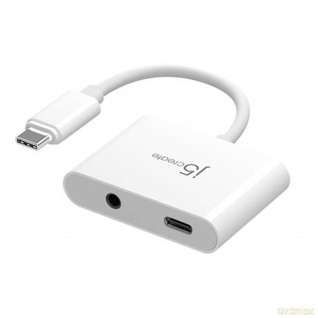 J5 Usb-C To 3.5Mm Audio Adapter With Power Delivery