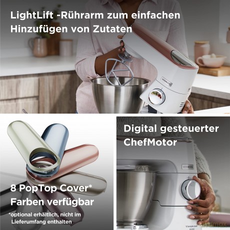 Kenwood KVC65.001.WH Titanium Chef Baker