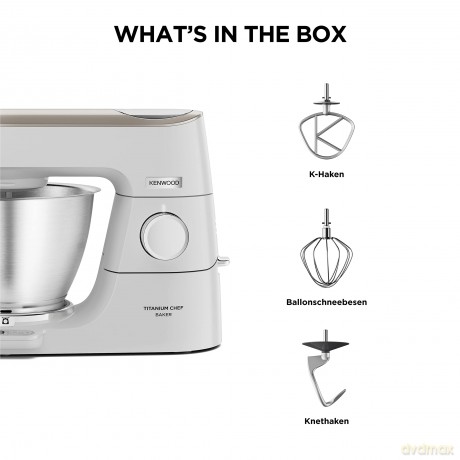 Kenwood KVC65.001.WH Titanium Chef Baker