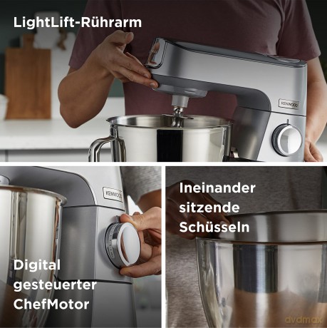 Kenwood KVC85.004SI Titanium Chef Baker