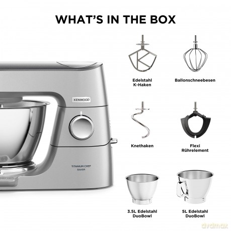Kenwood KVC85.004SI Titanium Chef Baker