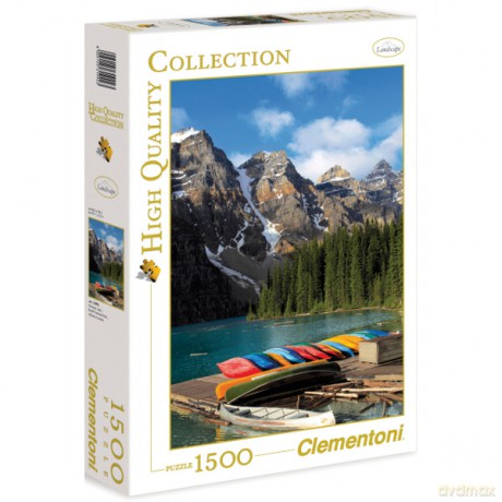 Clementoni 1500el Jezioro Moraine,Kanada [PUZZLE]