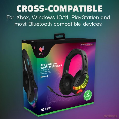 PDP Afterglow Wave - Wireless Headsets Black /Xbox Series X